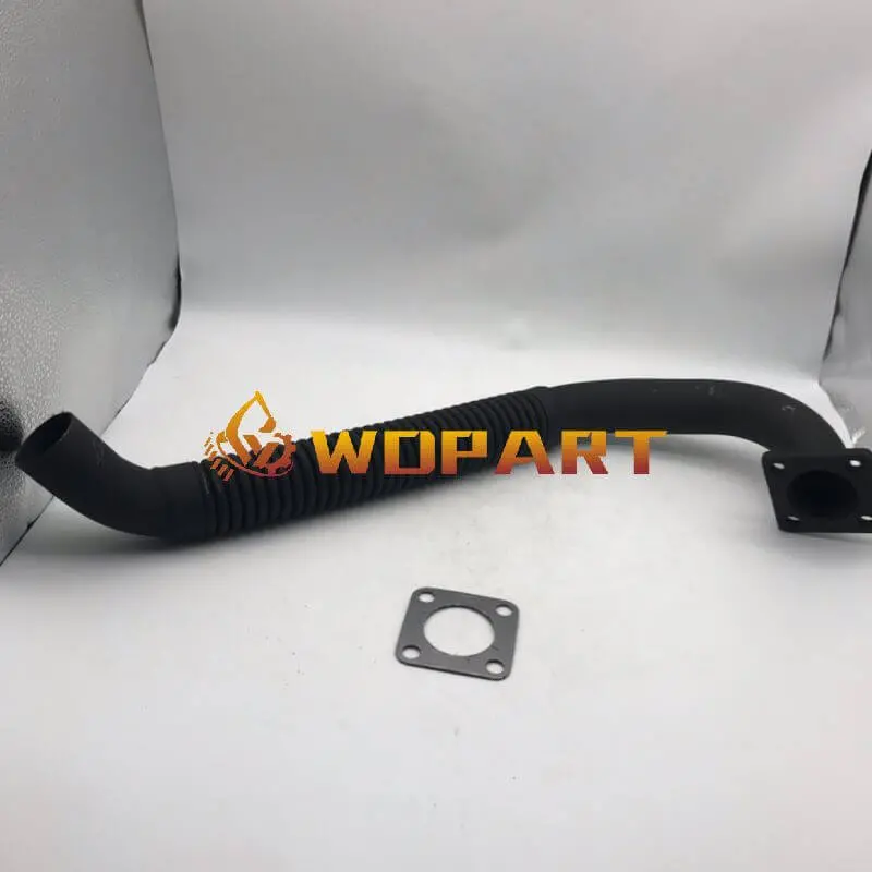 6701151 Exhaust Muffler Pipe With Gasket For Bobcat Skid Steer Loader 763 S185 S150 S160 S175 S130 751 763 2
