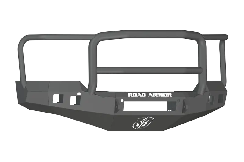 Road Armor Stealth Front Bumper With Lonestar Guard For 2016–2018 Chevrolet Silverado 1500 – Textured Black 1