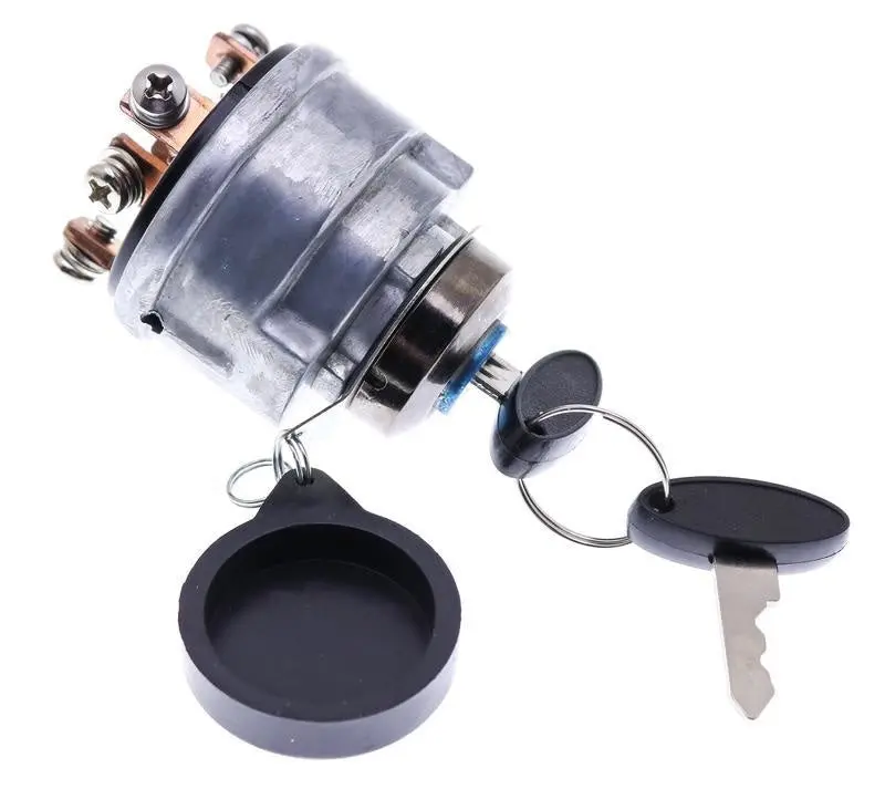 Ignition Switch 67800-55160 6671155130 With 2 Pcs Keys 5 Terminals For Kubota Compact Tractor B4200 B9200 B8200dp 1