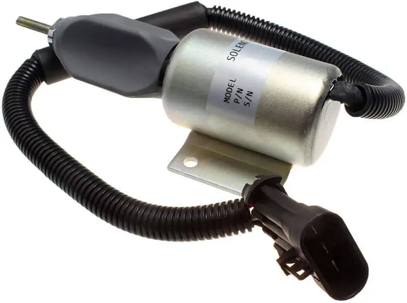 6785-2313 2003Es 2000-5029 Sa-4532-12 Diesel Stop Solenoid 12V For Volvo Engine Ingersoll-Rand Dd-130 Compactor B5.9-C 1