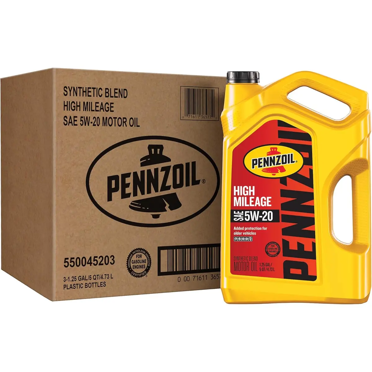 Pennzoil High Mileage 5W-20 Pz 550045203 Gl 1