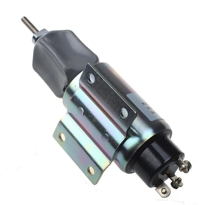 2003-12E3u1b1s1a Sa-4778-12 Sa-4778 Diesel Fuel Stop Solenoid For Woodward 12V 3 Terminals 2