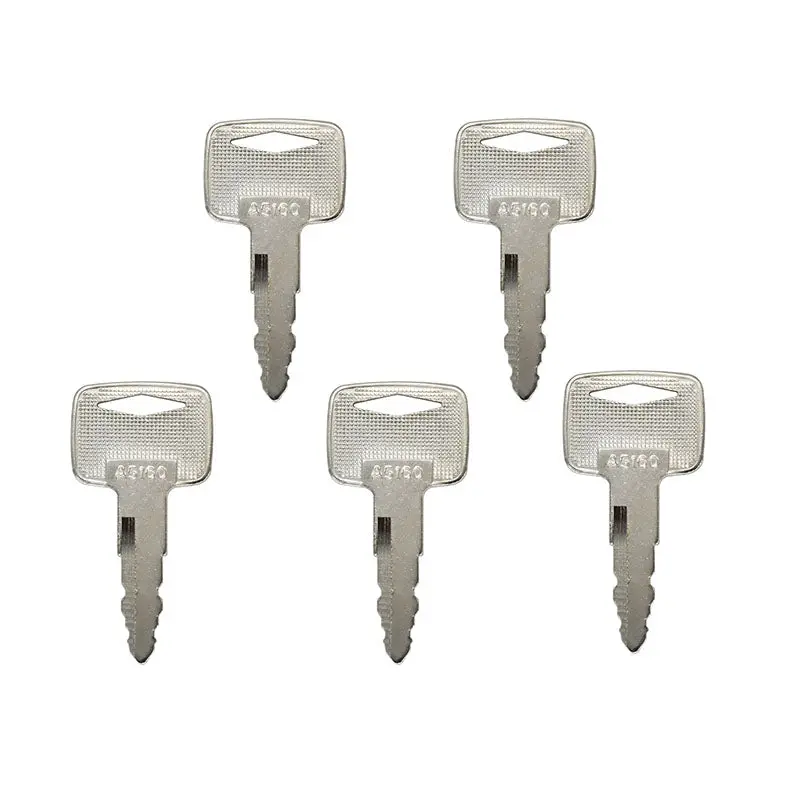 5Pcs A5160 91A07-01910 Ignition Keys For Caterpillar Cat Mitsubishi Forklift 1