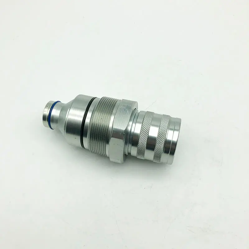 Hydraulic Flat Face Quick Coupler Female 7246802 Male 7246799 For John Deere Kubota 318E 319E 320E 323E S450 1