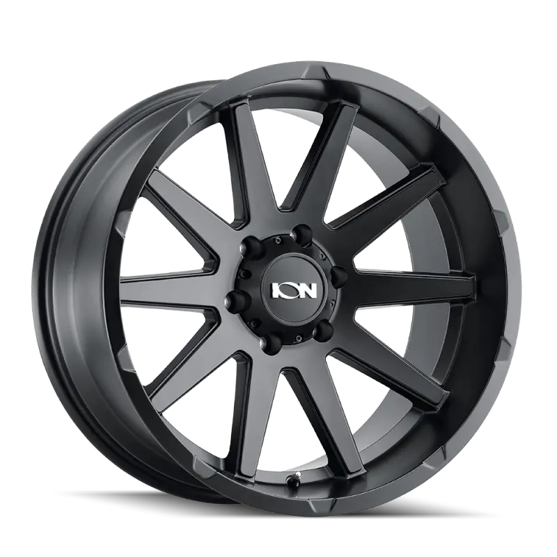 Ion Type 143 18X9 / 8X170 Bp / 18Mm Offset / 125.2Mm Hub Matte Black Wheel 1