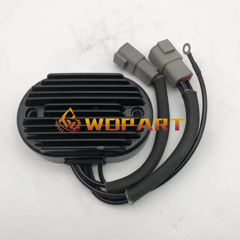 Black Voltage Regulator Rectifier 74540-07 For Harley Davidson Fat Boy 1584- 2007 2