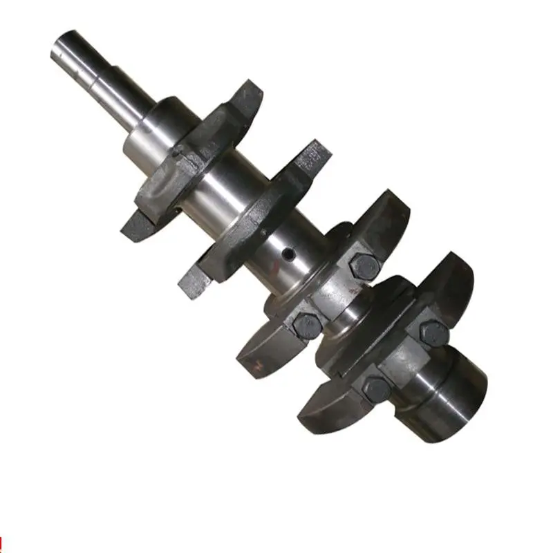 754-10002 Diesel Engine Spare Parts 4 Cylinder Crankshaft For Lister Petter Lpw4 Engine Replacement 1