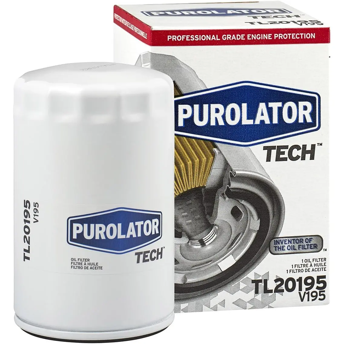 Purolatortech V195bp / Tl20195 Oil Filter 3