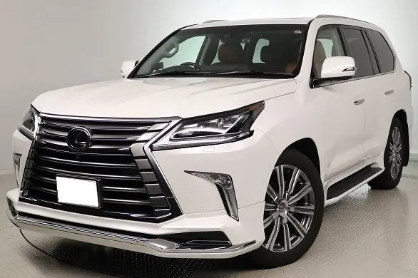 Genuine Lexus Japan 2016-2021 Lx 570 Front Spoiler Kit With Chrome Garnish 1