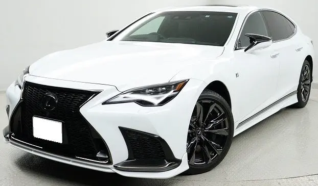 Trd Japan 2021-2025 Lexus Ls 500/500H F-Sport Factory Painted Front Lip Spoiler Kit 9