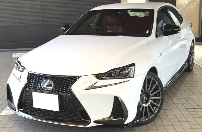 Trd Japan 2017-2020 Lexus Is F-Sport Front Spoiler (Unpainted) 1