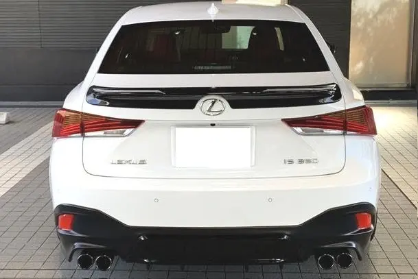 Trd Japan 2017-2020 Lexus Is F Sport Rear Spoiler (Unpainted) 1