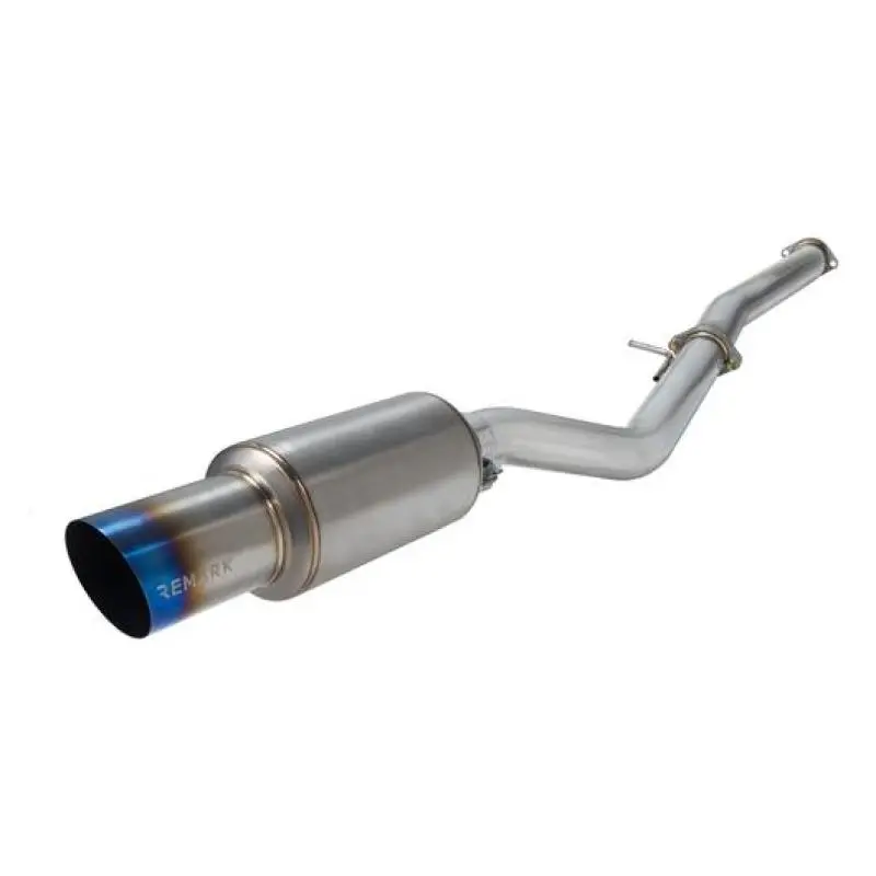 Remark R1-Spec Cat-Back Exhaust System For 2009+ Nissan 370Z – Single Titanium Tip 1