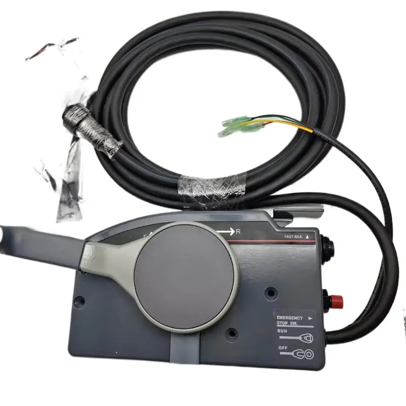 703-48272-12 New Remote Control Assy For Yamaha Outboard New Style 10 Pin Pull 1