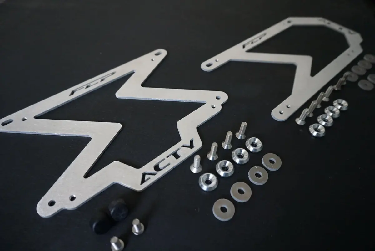 License Plate Adapter(S) - Honda Acty Truck & Van - Ha1, Ha2, Ha3, Ha4 Models - 1980-1999 3