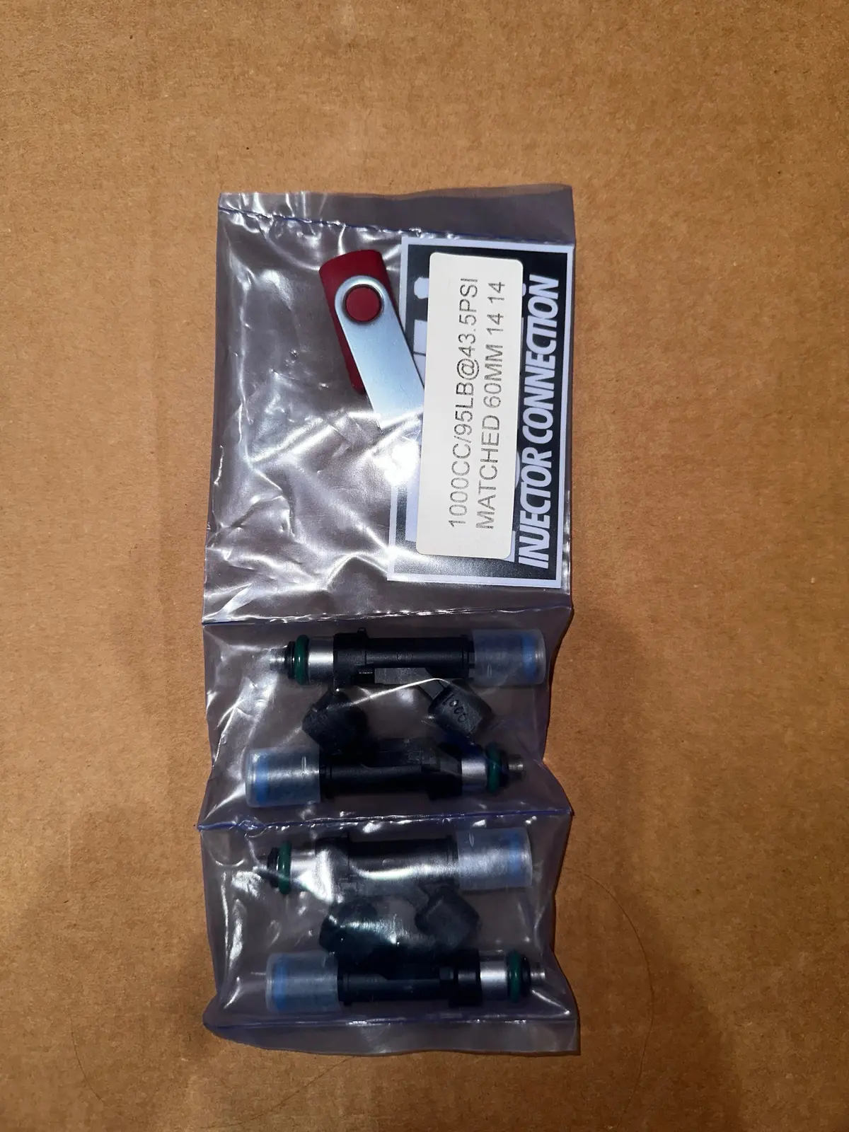 Fuel Injector Connection 1000Cc 60Mm Ev6 Set Of 4 New Inventory Reduction 1