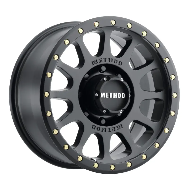 Method Mr305 Nv 20X9 +18Mm Offset 8X6.5 130.81Mm Cb Matte Black Wheel 1