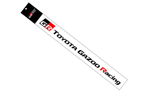 Genuine Toyota Japan 2020-2025 Gr Toyota Gazoo Racing Graphic Sticker Decal (Black) 1