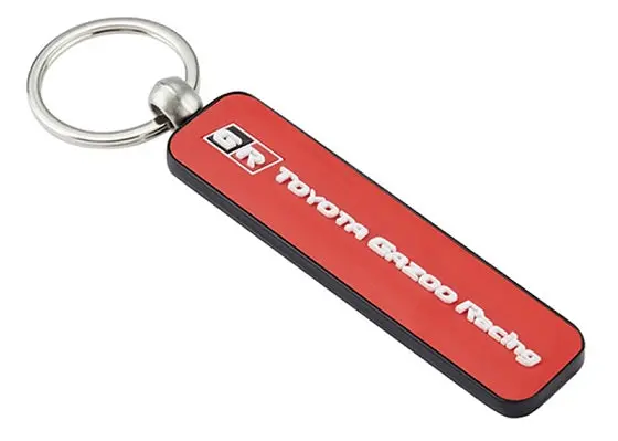 Genuine Toyota Japan 2022-2025 Gr Gazoo Racing Rubber Key Ring (Red) 1