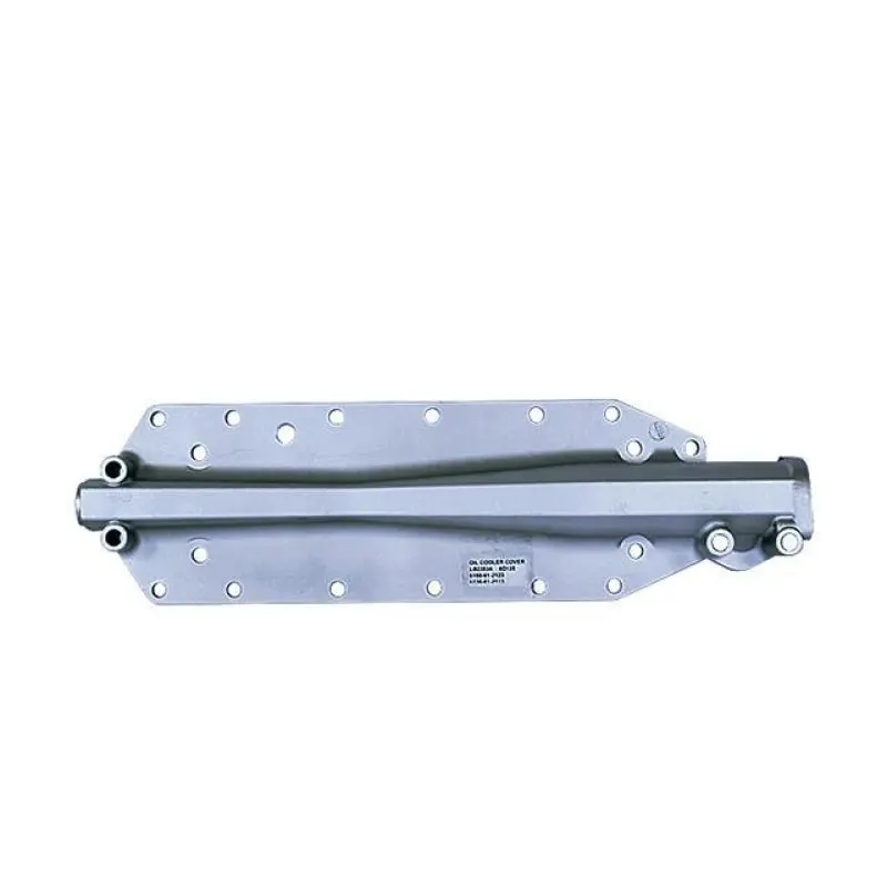 Oil Cooler Cover 6150-61-2123 6136-61-2113 For Komatsu Engine 6D125 Excavator Pc400-6 Pc200-3 1