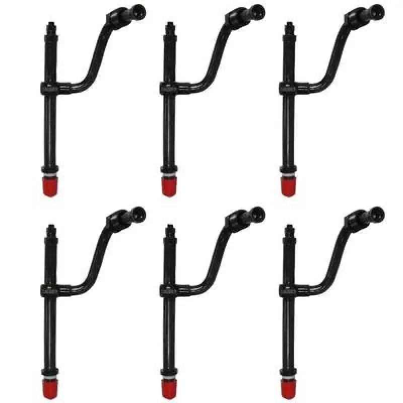 6Pcs Fuel Injector Ar50781 20494 Ar39811 Se501163 For John Deere Diesel 4000 4010 4020 4230 3010 3020 2