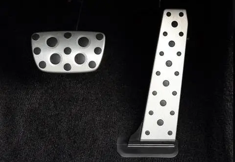 Genuine Lexus Japan 2017-2020 Is F-Sport Aluminum Pedal 2Pcs Kit 1