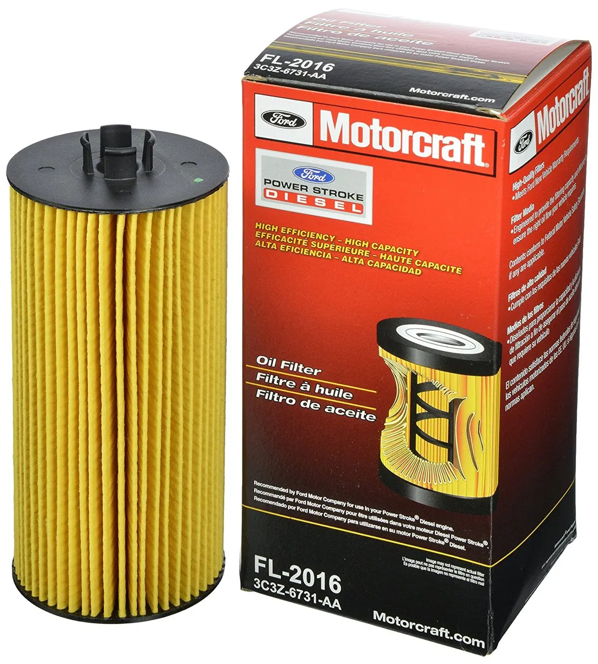 Motorcraft Fl2016 Oil Filter 1