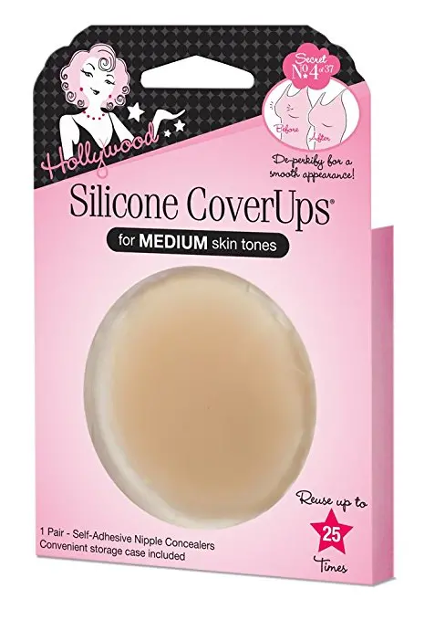 Hollywood Fashion Secrets Silicone Coverups Medium, 1 Pair 1