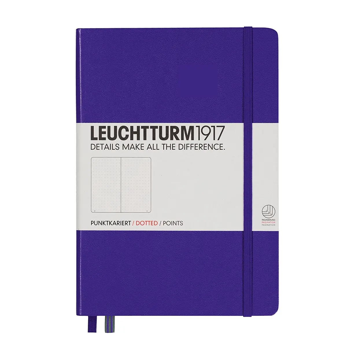 Leuchtturm1917 Hardcover Medium Dotted Journal [Purple] 1