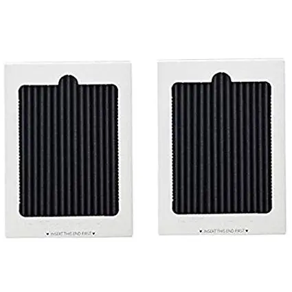 2 Replacement Frigidaire Pure Air Ultra Refrigerator Air Filters, Also Fits Electrolux, Compare To Part # Eafcbf Paultra 242061001 241754001 (2 Pack) 1