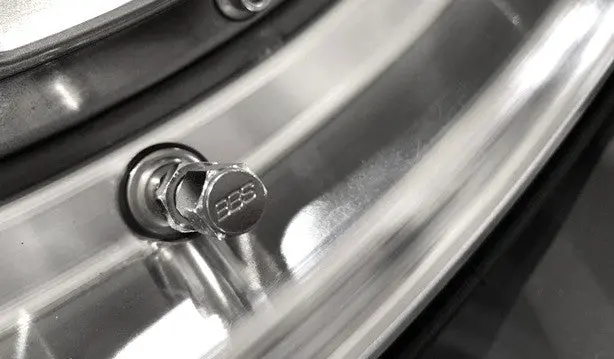 Genuine Bbs Japan Wheel Valve Caps Set (Set Of 4) 1