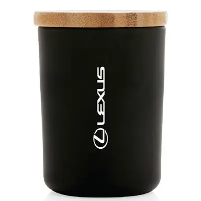 Lexus Luxury Jasmine Scented Candle With Bamboo Lid 1