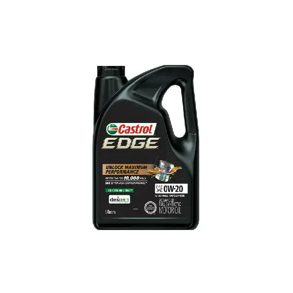 Castrol Edge 0W20 Advanced Full Synthetic Motor Oil 5Qt #Cas1597b2 1