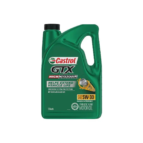 Castrol Gtx High Mileage 5W30 Synthetic Blend Motor Oil 5Qt #Cas03102c 1