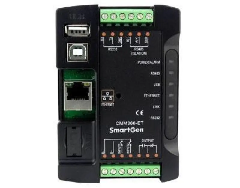 Smartgen Cmm366-Et Cloud Monitoring Modem With Wired Ethernet Connects Cloud Server 1