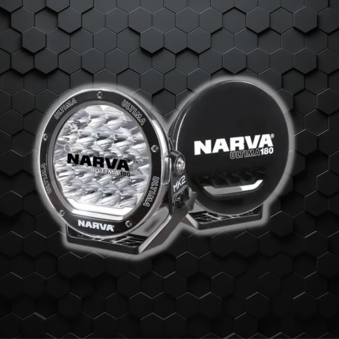 Narva Ultima 180 Mk2 | Led Driving Light Kit | Black 71732Bk 1