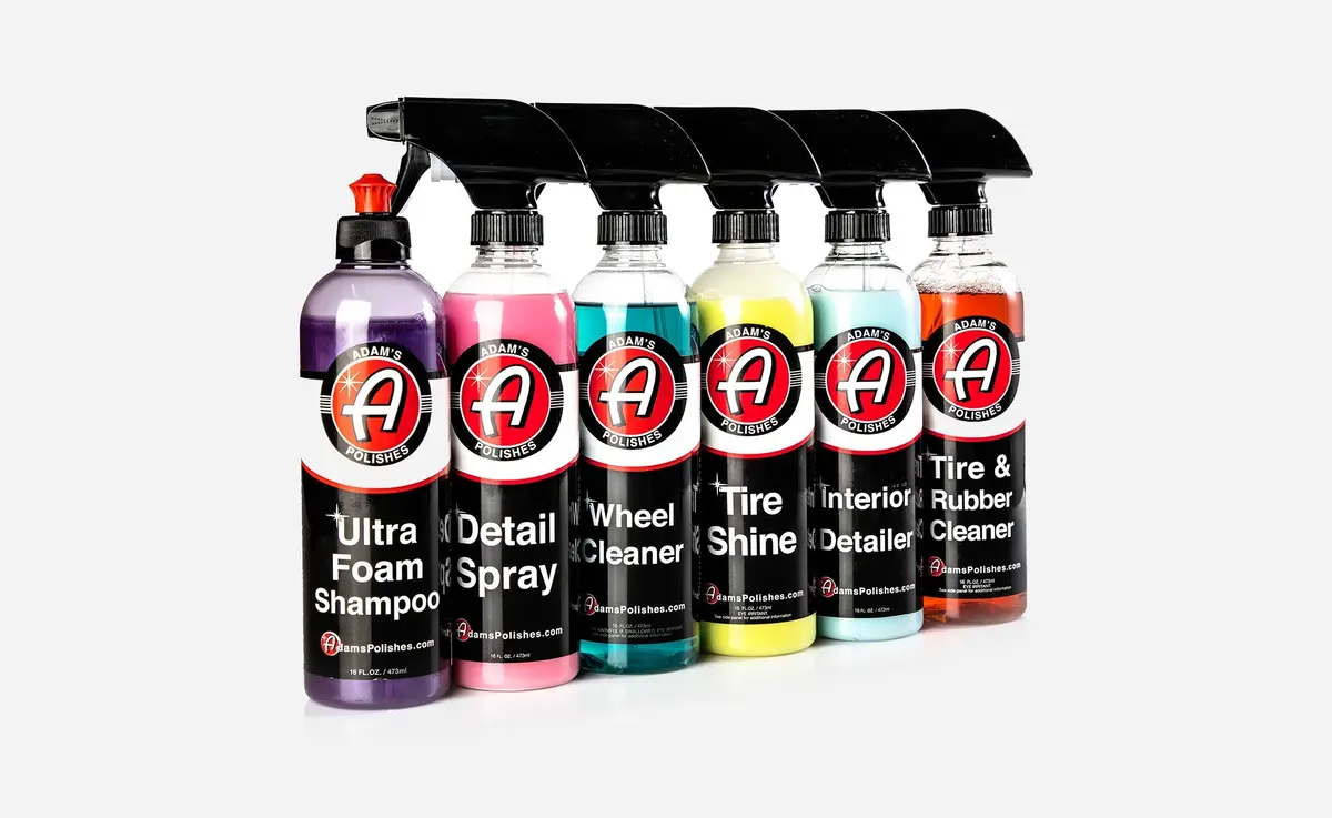 Car Detailing Kit – Adam's Polishes Elite Chemical 6 Pack: Ultimate Car Care Solutions 1