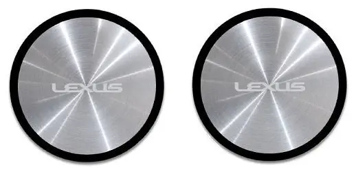 Genuine Lexus Japan 2023-2025 Es Aluminum Cup Holder Plate Set 1
