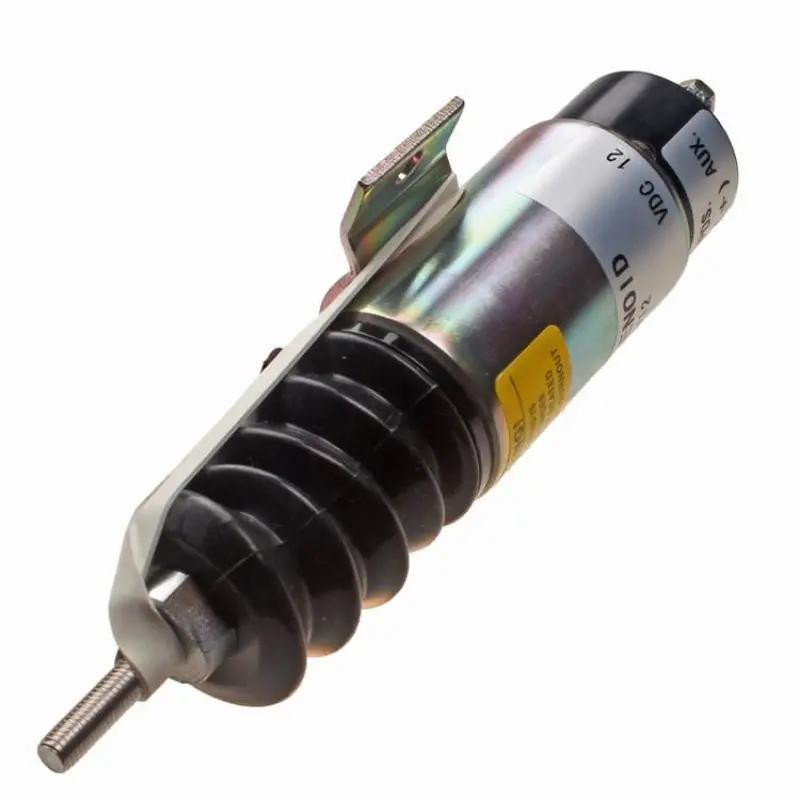 12V 2 Terminals Dual Coil Pull Solenoid D610-B1v12 D610b1v12 For Kubota D905 Engine 1