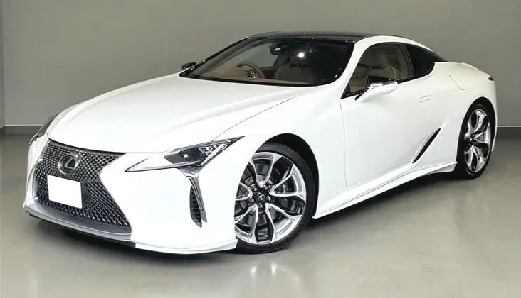 Trd Japan 2018-2025 Lexus Lc 500/500H Factory Painted Front Lip Spoiler Kit 1