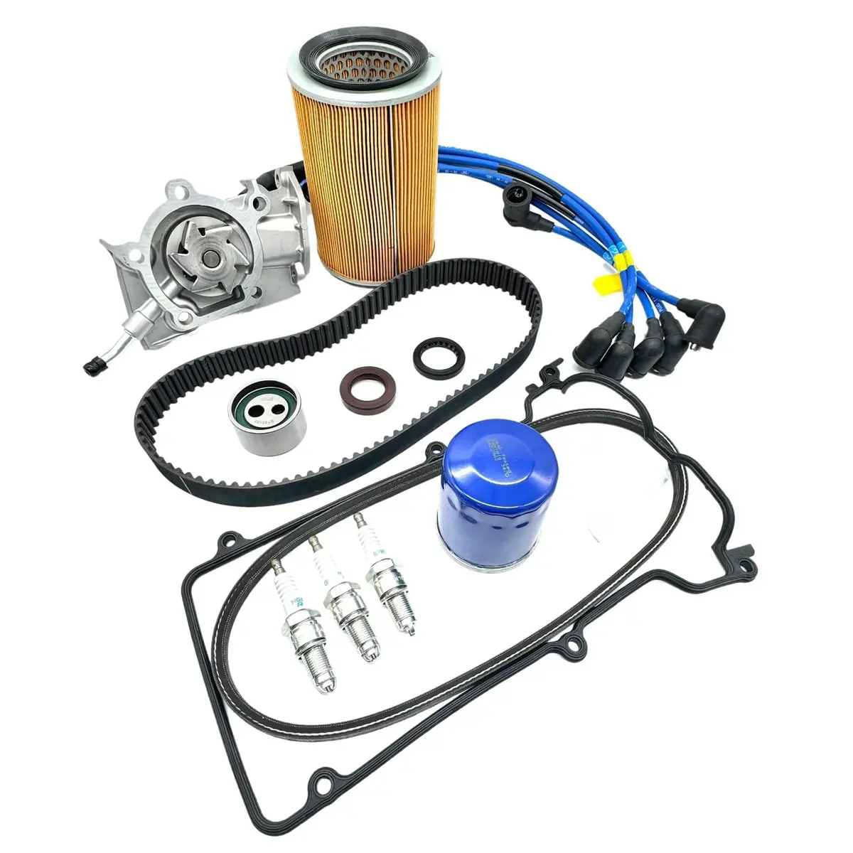 Timing Belt Kit - 17 Piece - Efes Engines -  Daihatsu Hijet Truck - S100p, S110p Models - 1994-1998 1