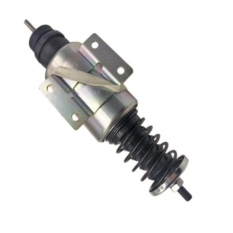 Es612am3tg 12V Fuel Shut Down Solenoid For Hitachi Excavator Cei Replacement 1