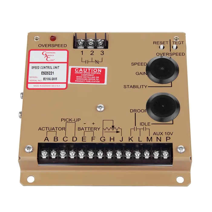Wdpart Speed Governor Speed Controller Esd5221 For Gac 1