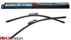 Euro-Blades Front Wiper Blade Set For Audi A4, A6 (22"+22") 1