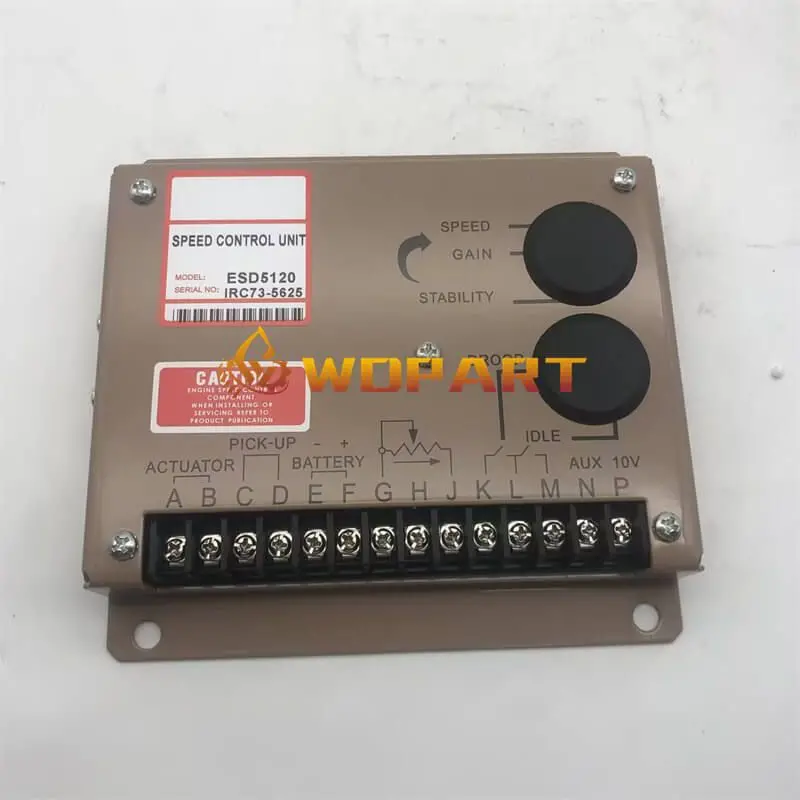Electronic Engine Speed Controller Esd5120 For Governor Generator Genset Parts 2