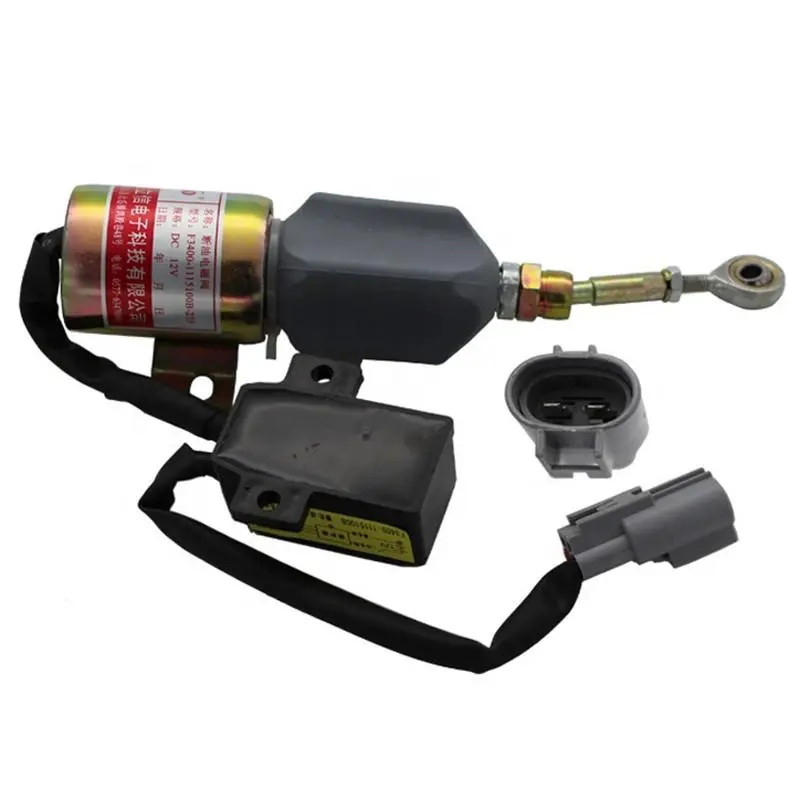 F3400-1115100B 12V Flameout Valve For Yuchai Engine 4F90 491 491Q 1