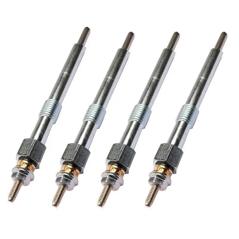 4Pcs Glow Plugs 6684850 For Bobcat Al275 B300 Bl370 331 334 335 337 341 430 435 E32 E35 E42 E45 E50 E55 5600 5610 S130 S150 S160 S175 S185 1