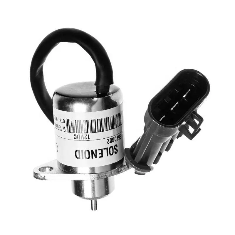 Stop Solenoid 6670602 12V For Bobcat Skid Steer Loader 463 553 S70 S100 1
