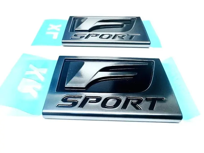 Genuine Lexus Japan F-Sport Performance Fender Emblem Badge Set (Set Of 2) 1