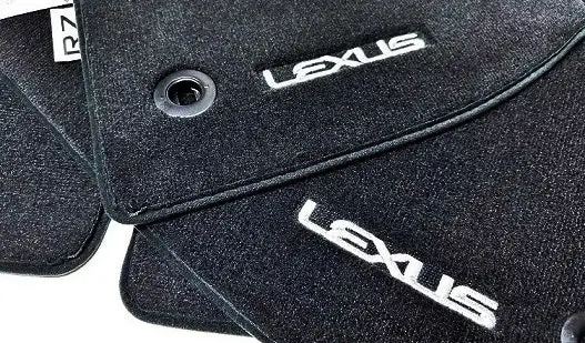 Genuine Lexus Europe 2023-2025 Rz Textile Carpet Floor Mat Set For Rhd 1
